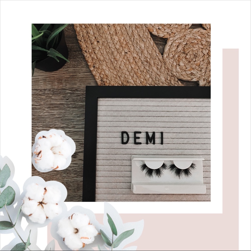 3D Mink fur strip eyelashes
